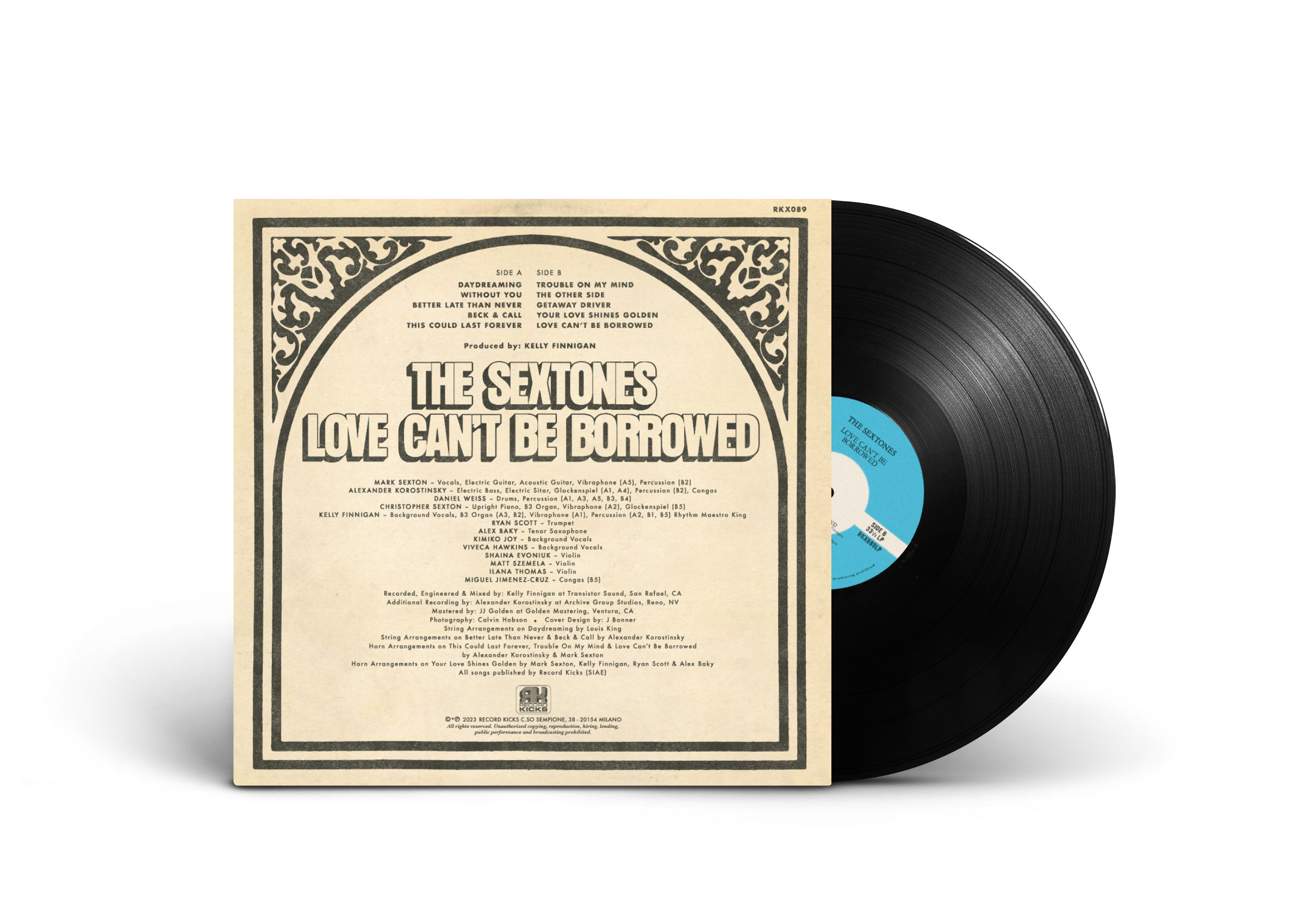 The Sextones Love Cant Be Borrowed Record Kicks